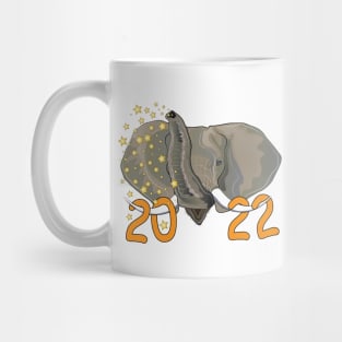 Elephant New Year 2022 Mug